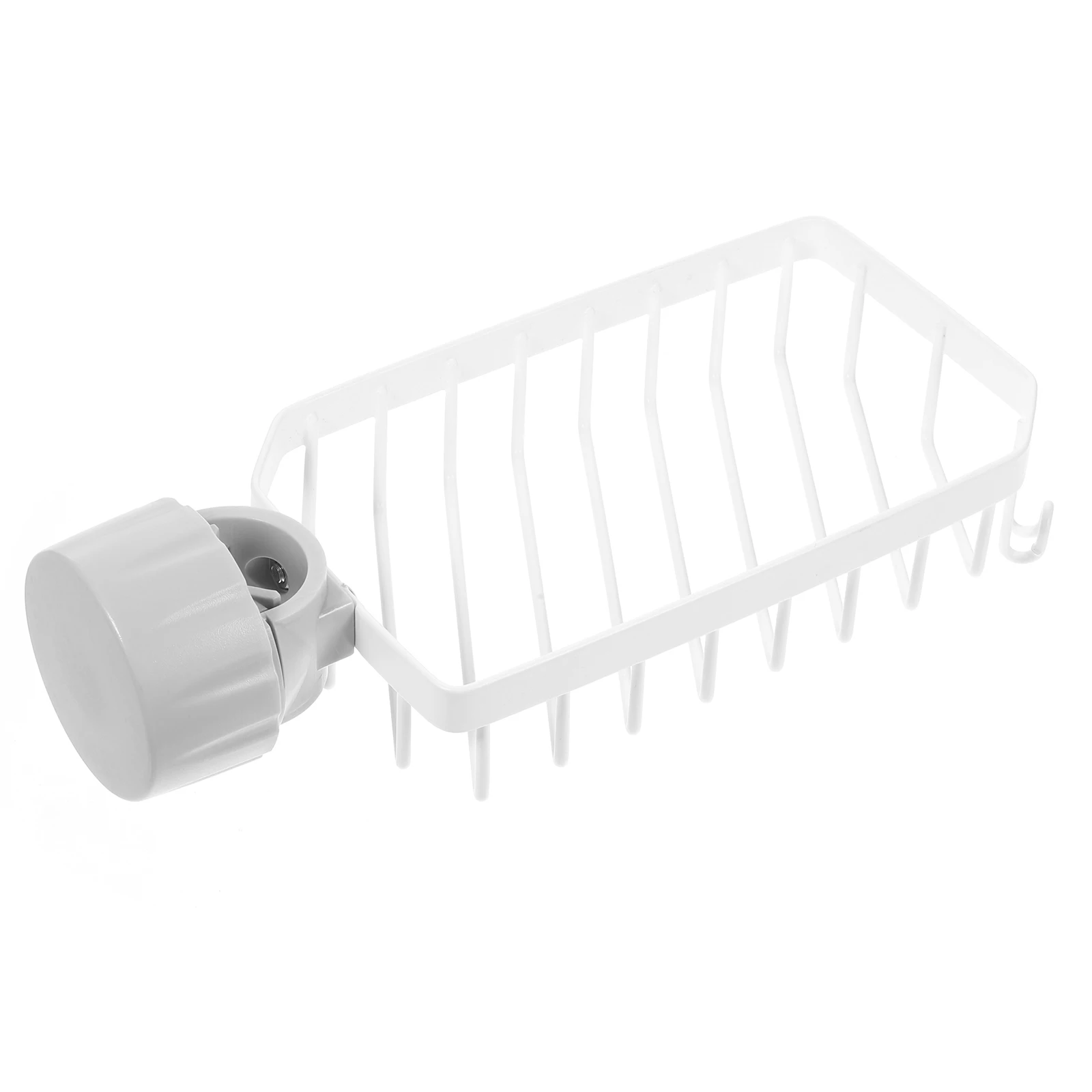 

Multi-Functional Sink 304 Stainless Steel Faucet Sponge Organizer Storage No Tools Required Compact Kitchen Accessory Household