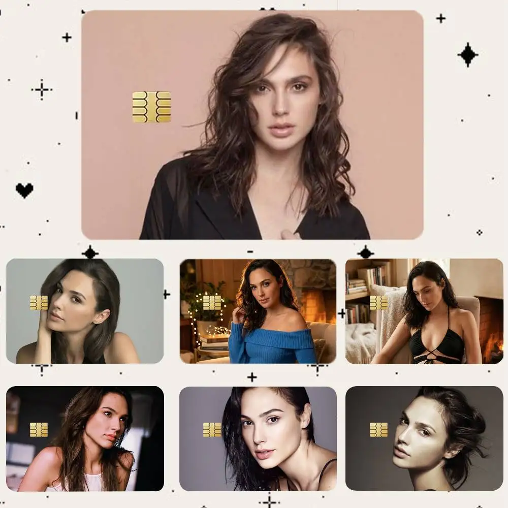 

G-Gal Gadot HD Waterproof Card Skins Protective Stickers for Credit Bank Game Cards