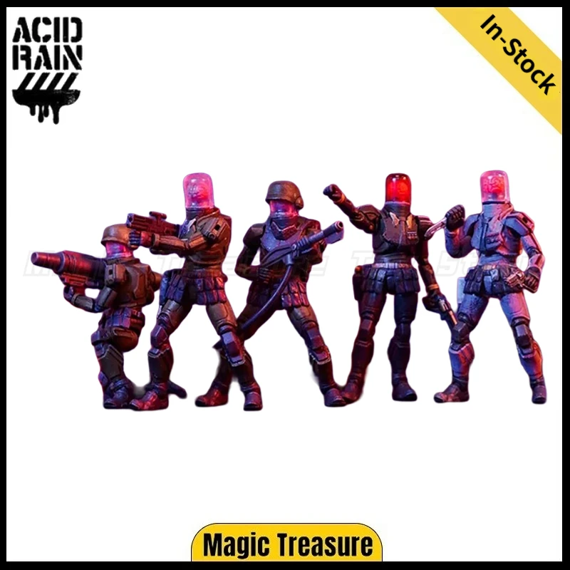 

В наличии: Acid Rain War FAV -H11B Transcranial Tyrant/H11W Brain Freeze/H12Cortex Commander/H13/H14Trooper 1/18 3.75-дюймовые фигурки