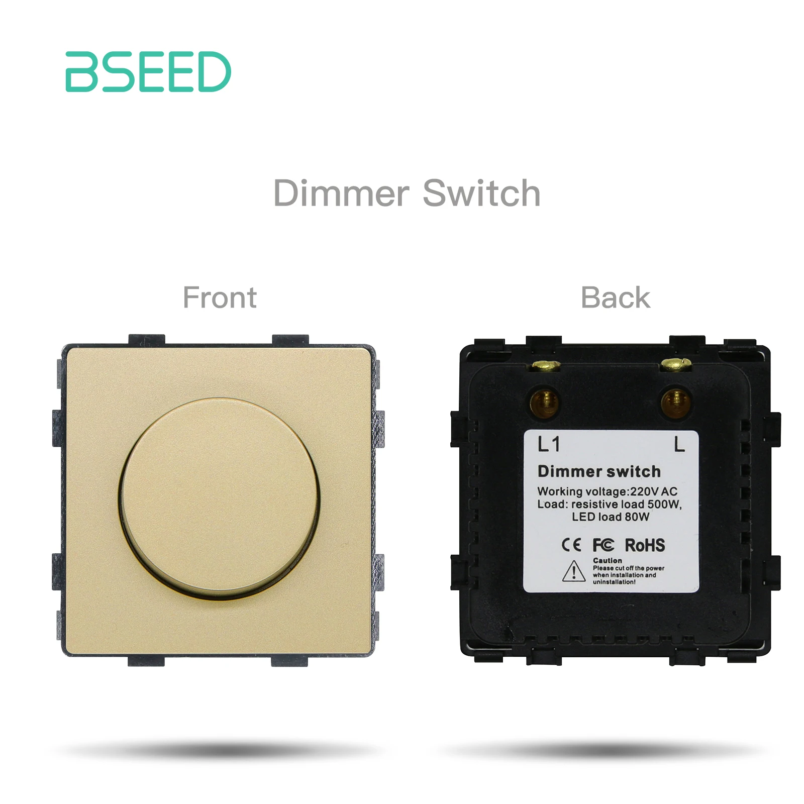 Zaad Mechanische Knop Schakelaar 1/2/3Gang 1/2way Usb Type-C Lading Poort Stopcontact Diy Functie Deel Kunststof Frame Alleen