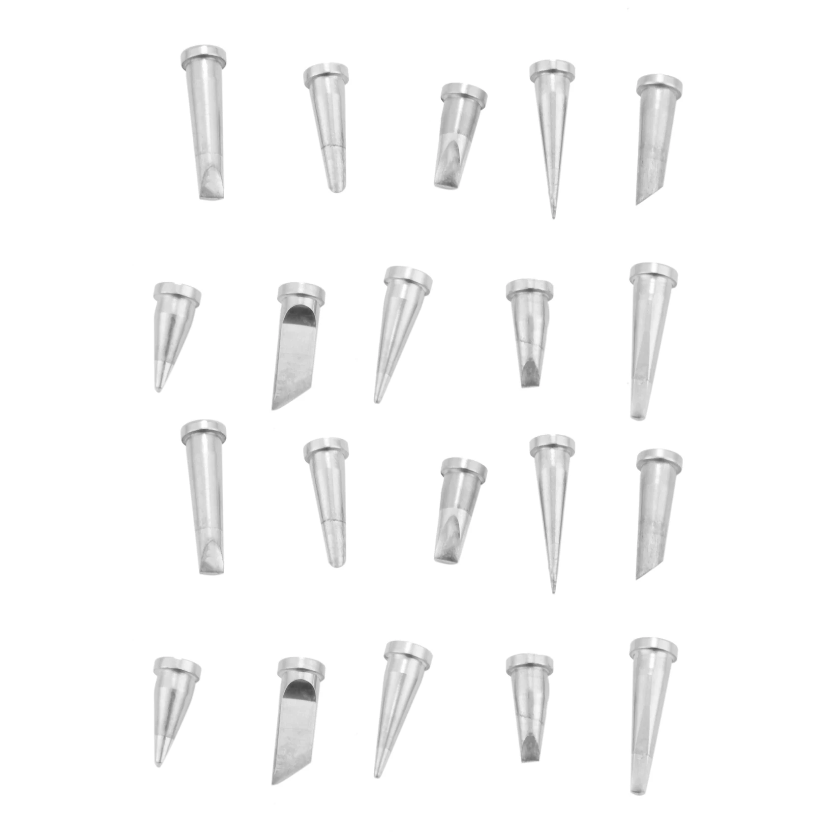 

A53Q-20 шт. набор прочных паяльных жалов для паяльной станции Weller WSD81 WD1000 WSP80 WP80 LT