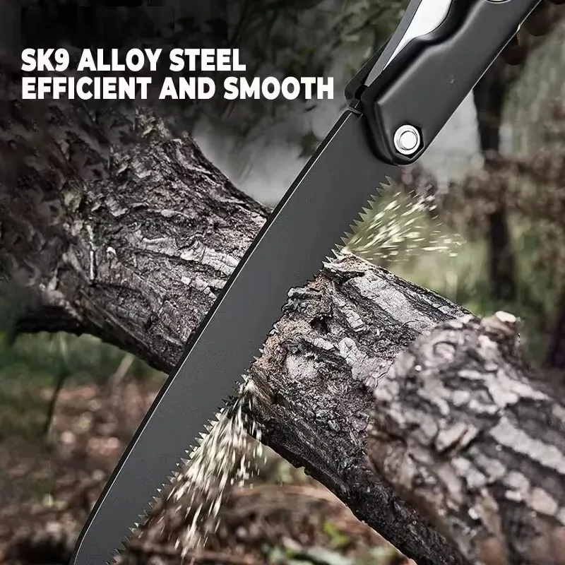 LIXIU Folding Saw Heavy Duty Extra Hand Saw For Wood Camping DIY Wood Pruning Saw With Hard Teeth Pruning Tools