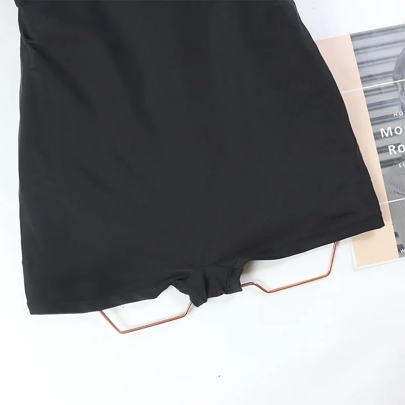 Fashion Pleated Female Swimwear One Piece Swimsuit High Cut Bather Bathing Suit Swim Beachwear Slim Bodysuit Bikini