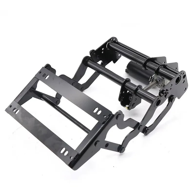 Car and aviation seat modifications, single-stage electric leg rests