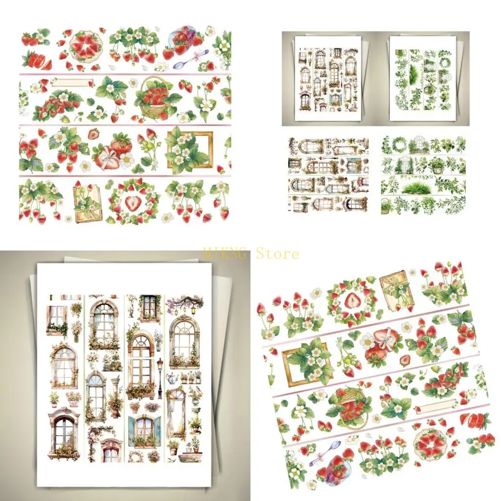 

Цветочная декоративная лента эстетическая домашняя лента 60mmx2meter для журнала скрапбукинга лучшая продажа