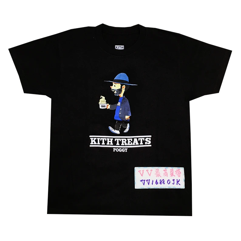 Autonomous VV KITH the Han Tee Sakura Limited Edition Short Sleeve T-Shirt Pure Cotton Youth Fashion Daily Wear Summer Breath...