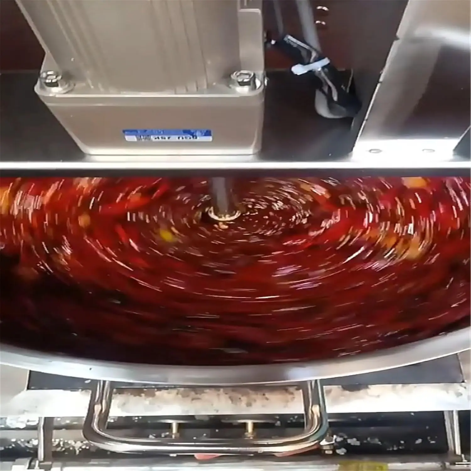 خلاط مربى كهربائي من الفولاذ المقاوم للصدأ وعاء أوتوماتيكي مع مكشطة خلط 4 شفرات لآلة خلاط المطبخ 20L 25L 40L