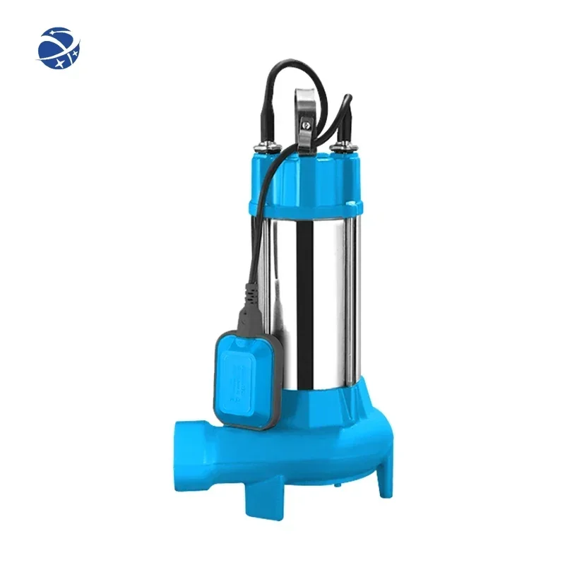 

YUNYI 1.5HP/2HP Copper Motor Stainless Steel Submersible Sewage Pump with Cutter