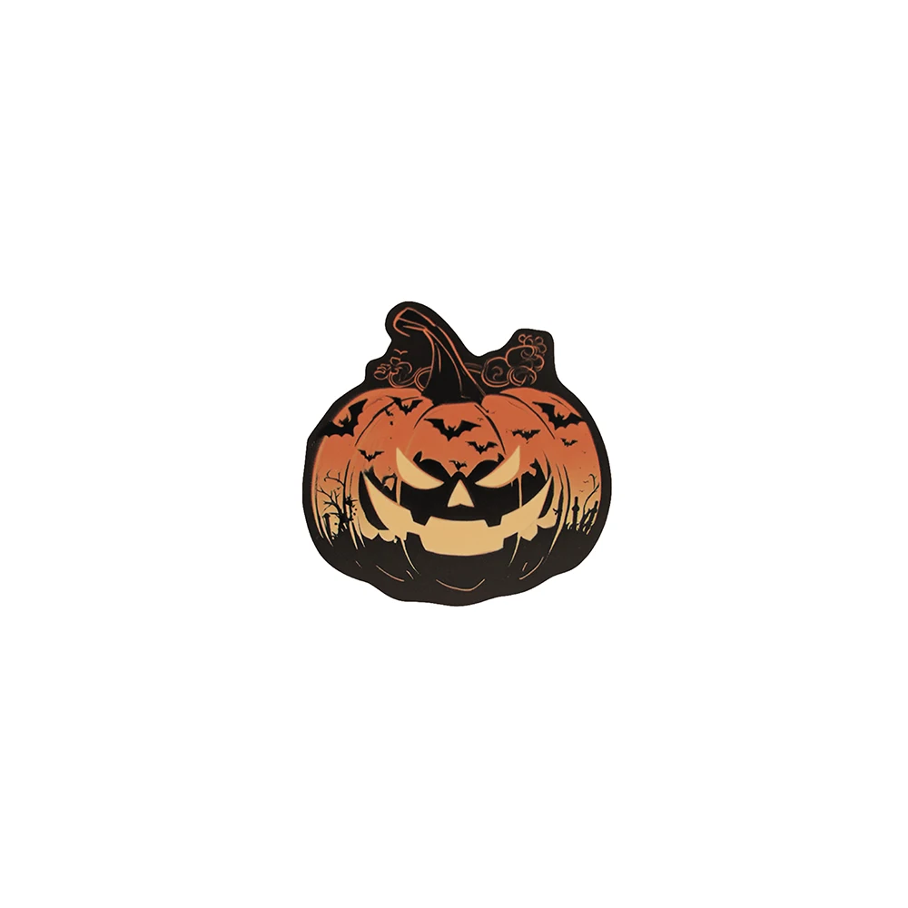 Skurrile Halloween-Aufkleber-Set, geheimnisvolle Hexe und Friedhof-Aufkleber für Scrapbooking, Handyhülle, verzauberte Halloween-Dekoration für