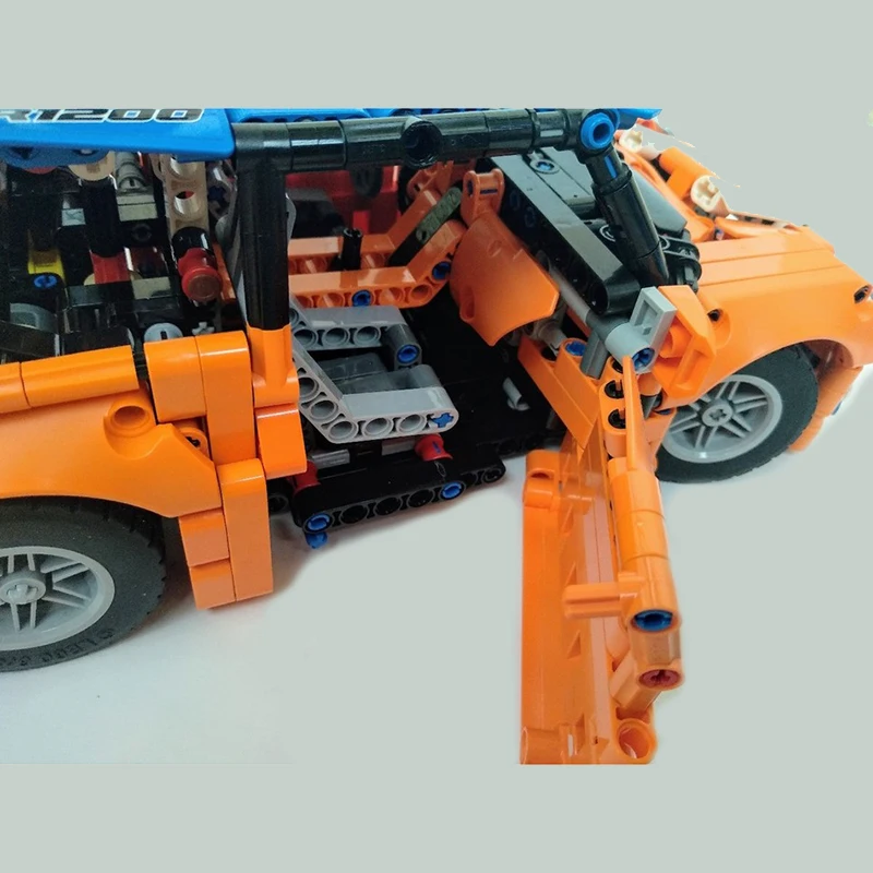 Moc Building Blocks Mini Cooper Technology Modular Bricks Model  Gifts Christmas Toys DIY Sets Assembly