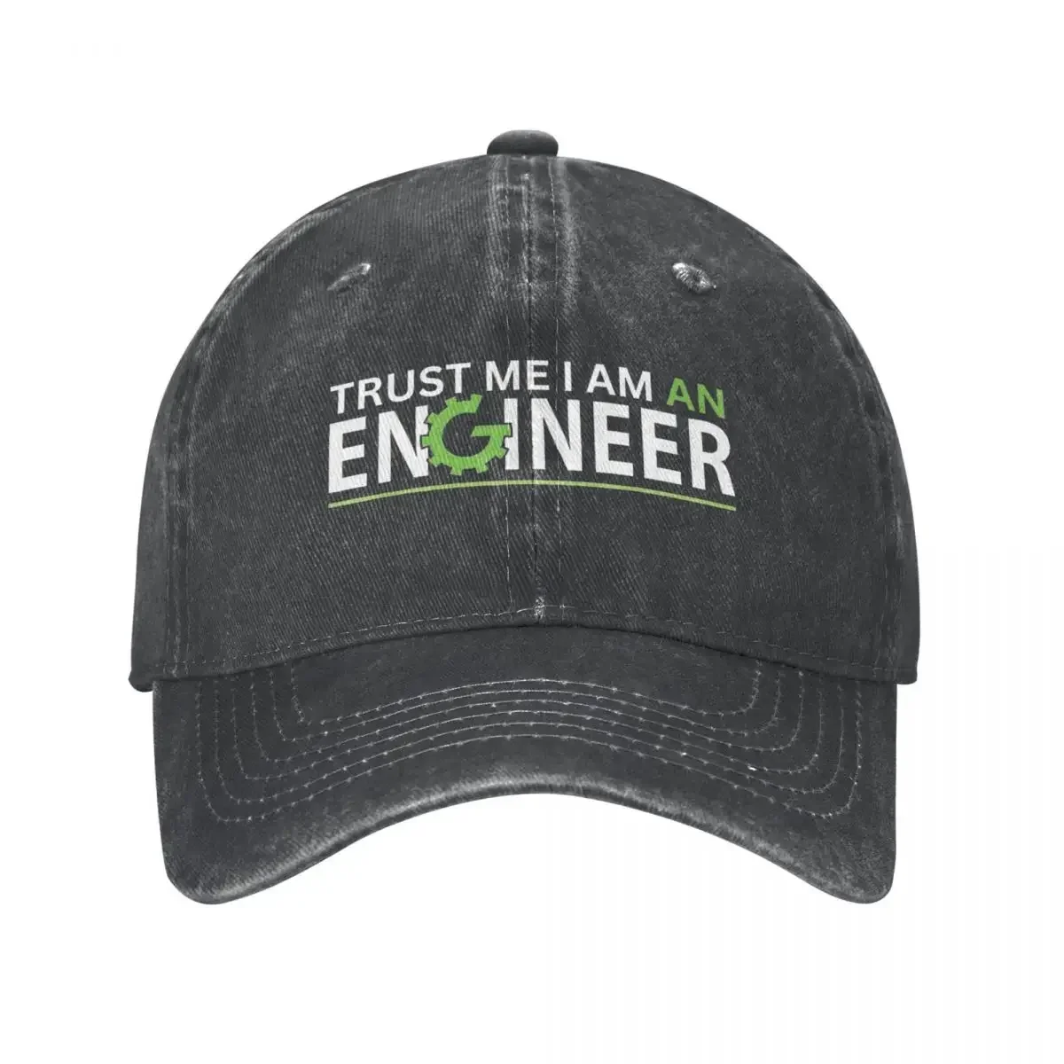 Trust Me I'm An Engineer Meme Mechanical Unisex Baseball Cap Engineering Quote Distressed Washed  Hat Outdoor Snapback Cap