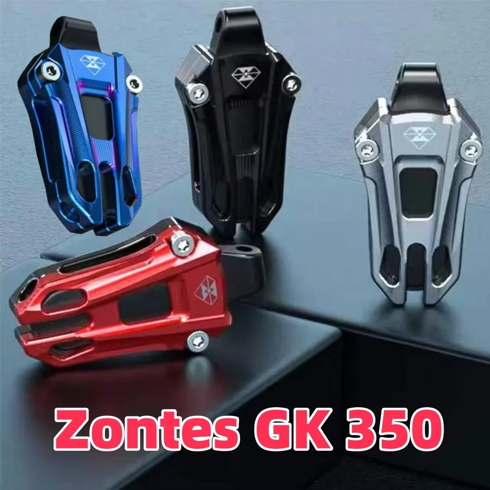 For ZONTES GK350 Motorcycle Inductive Key Cover Refitted Case Remote Protection Decorative