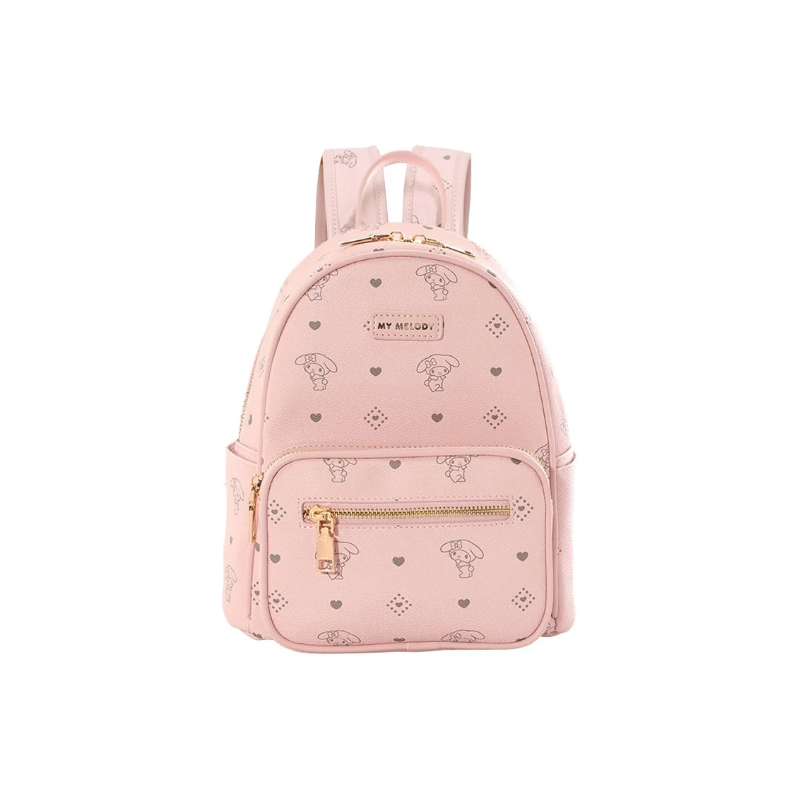 Sanrio My Melody Synthetic Leather Backpack Regular Women's Pink JC-41565