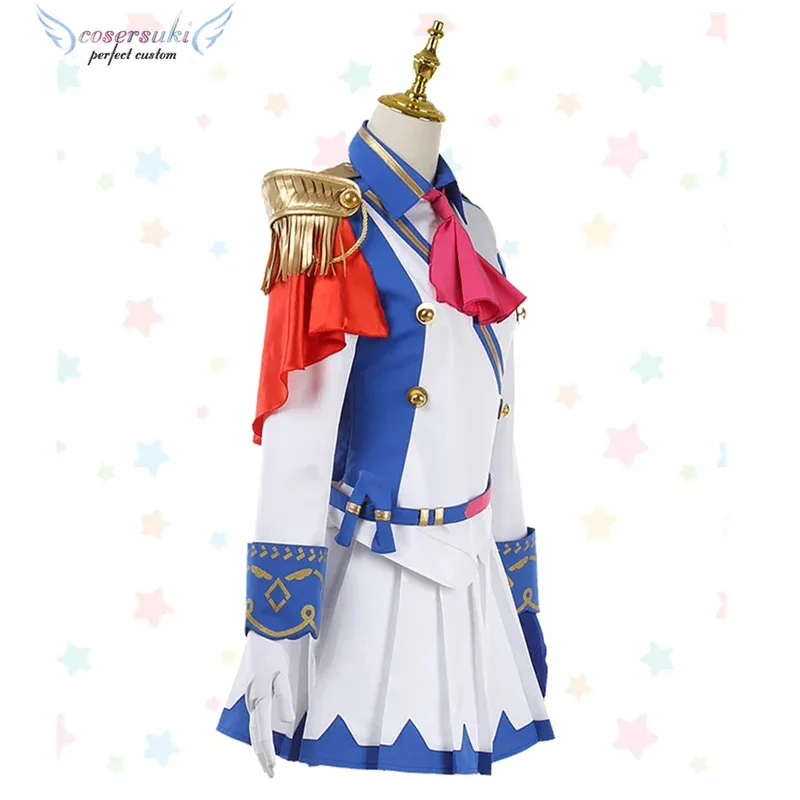 

CyGame Uma Musume Pretty Derby Tokai Teio Top of Joyful Косплей Костюм Хэллоуин Рождество Конвентиционный наряд