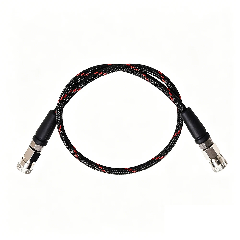 24 36 60 Inch Stainless Steel Scuba Air Fill Hose M10 Female Fitting 3000PSI High Pressure Reinforced Diving Tank Inflator Parts