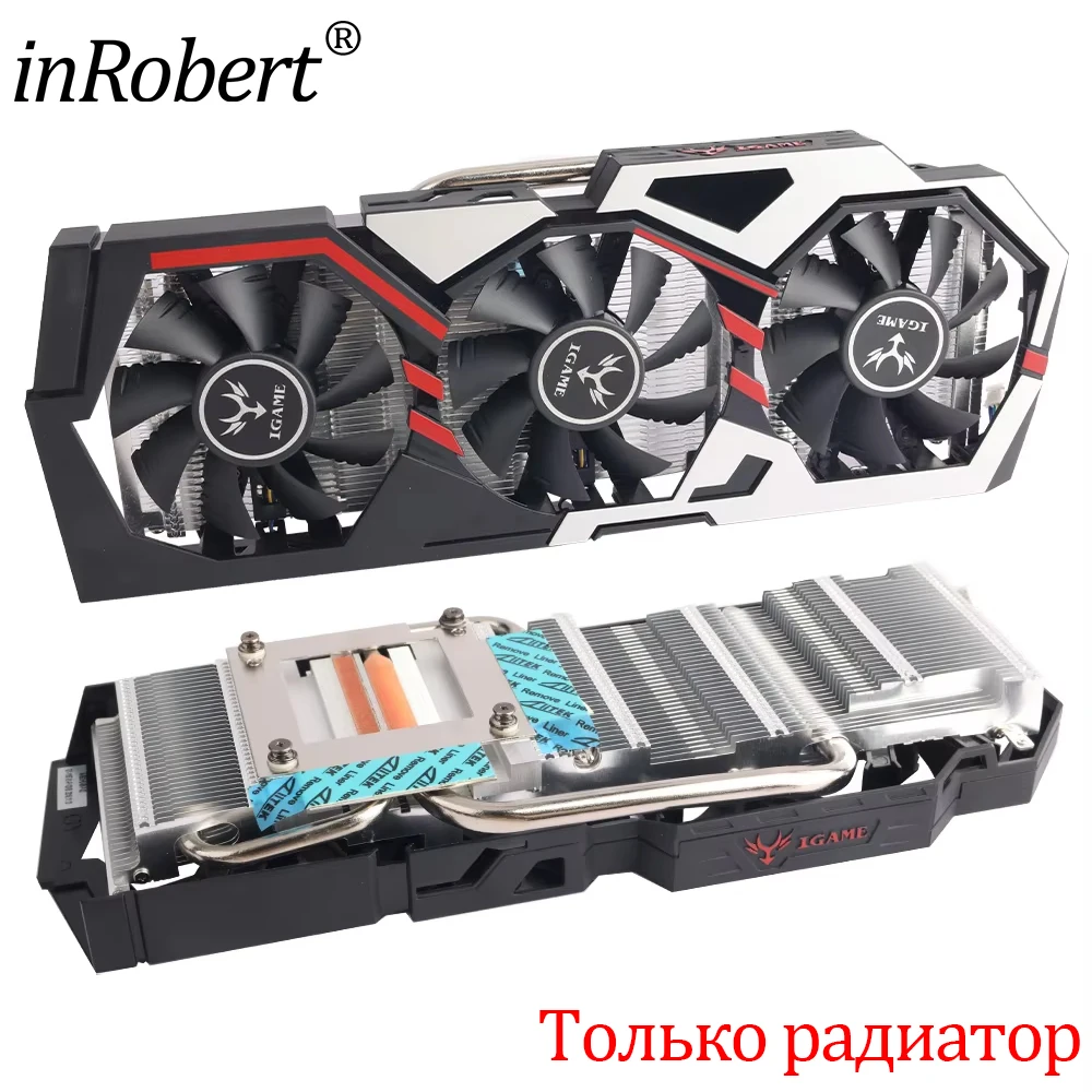 Heatsink Cooler Fan Replacement For Colorful GeForce RTX 1060 1070 Graphics Video Card Radiator