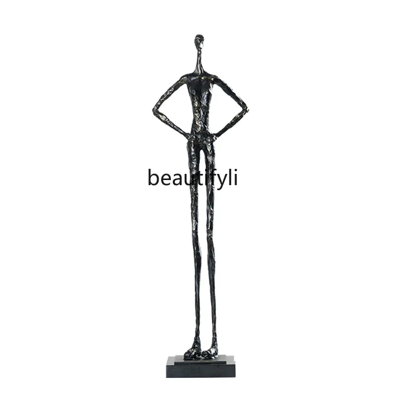 

Abstract art waist figure sculpture home jewelry ornament living room entrance decoration