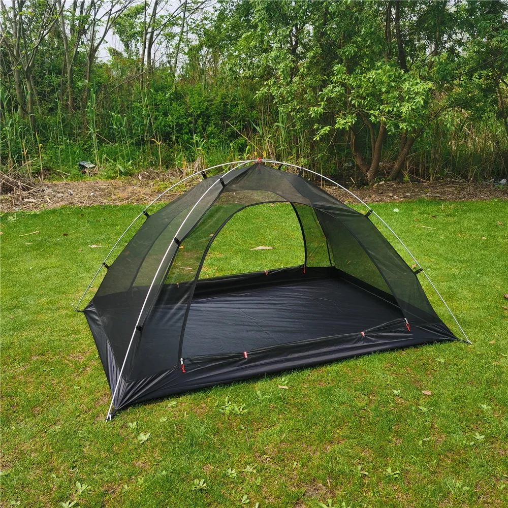 

Ultralight Mesh Tent Inner Tent With Aluminum Pole Summer Outdoor Vents Mosquito Net Tent Camping Backpack Tent 220*140*110cm