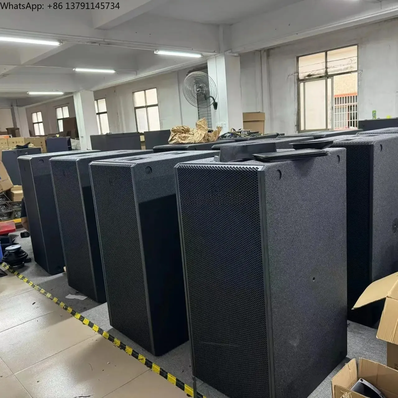 

8008-AS Subwoofer Active Double 18 Inch Subwoofer With HDL 6-A Powered Line Array Speaker Sound System