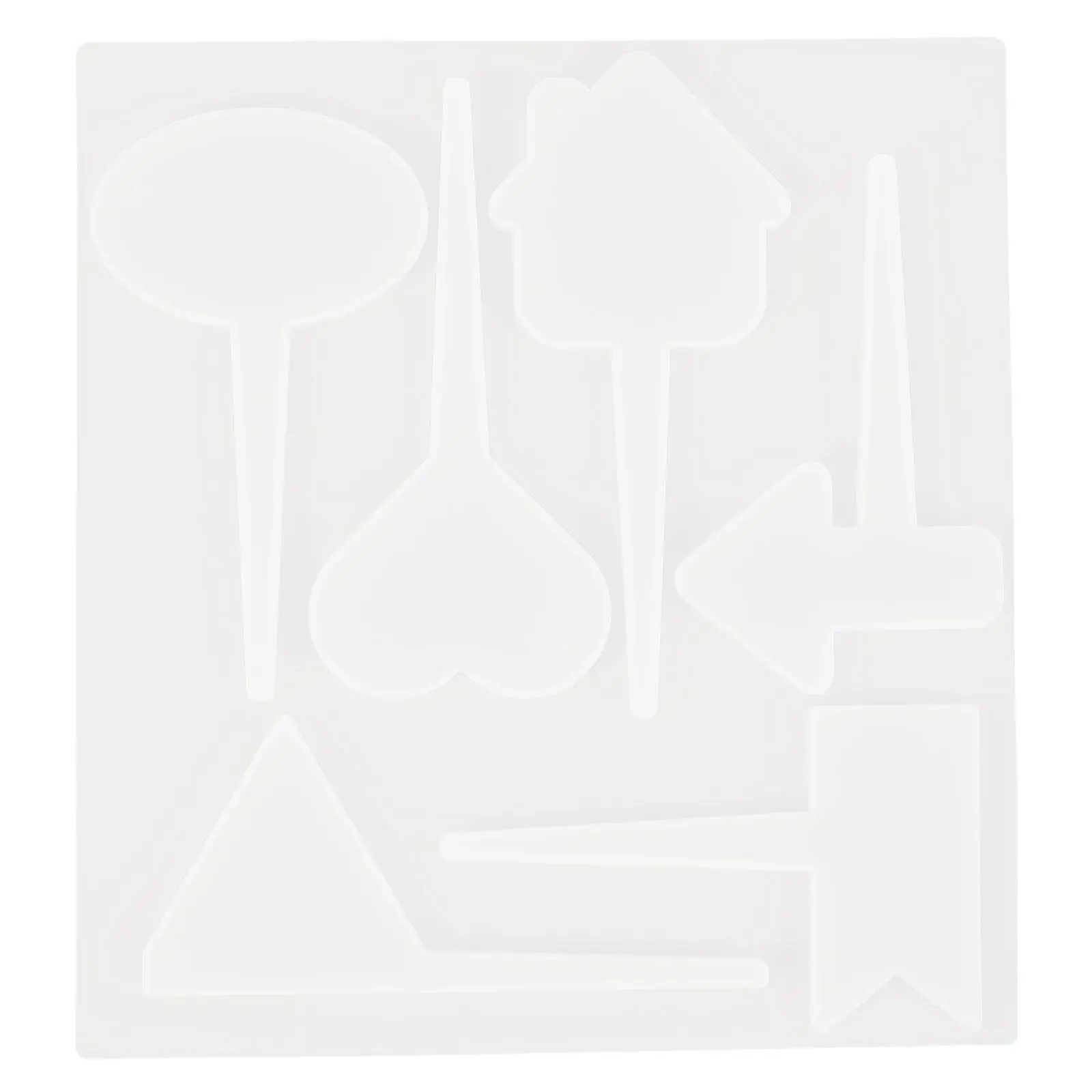 

Силиконовая форма для этикеток для растений, гибкие формы для литья из эпоксидной смолы, товары для садового творчества, многоразовая силиконовая форма для рукоделия