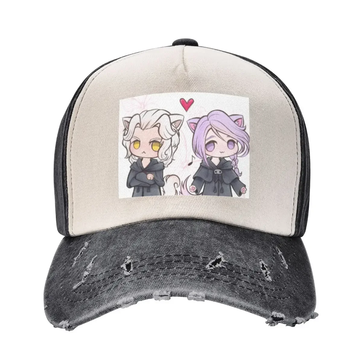 FFXIV Emet-Selch Hythlodaeus Hades Hythades Hythemet Cats Baseball Cap summer hat Military Cap Man Golf Cap Anime Woman Men's