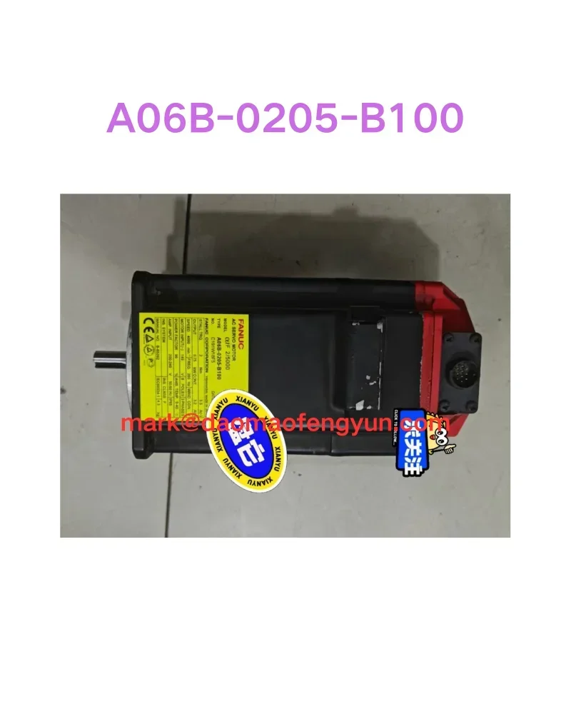 

A06B-0205-B100 Used servo motor test ok