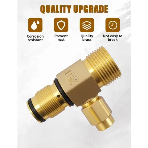 A93Z Replacement Pressure Water Outlet Kit 7106264 For Simpson AAA Pressure Washer Pump Models 530001 530002 53009 530016 Brass