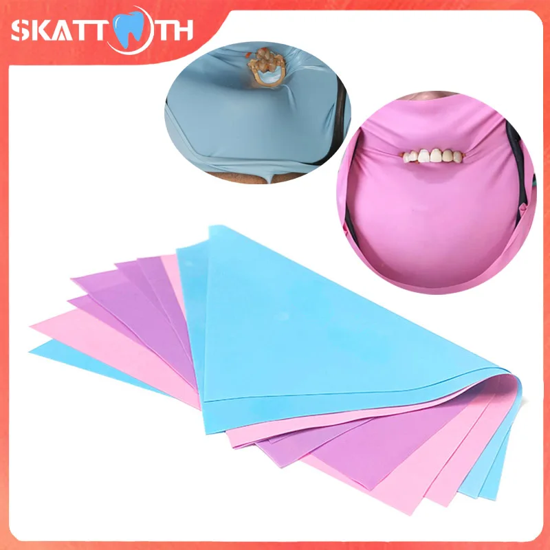 

36Pcs Dental Dam Non Sterile Natural Rubber Latex Dental Rubber Dam Sheets 6''X6'' Dentistry Teeth Whitening Oral Care Materials