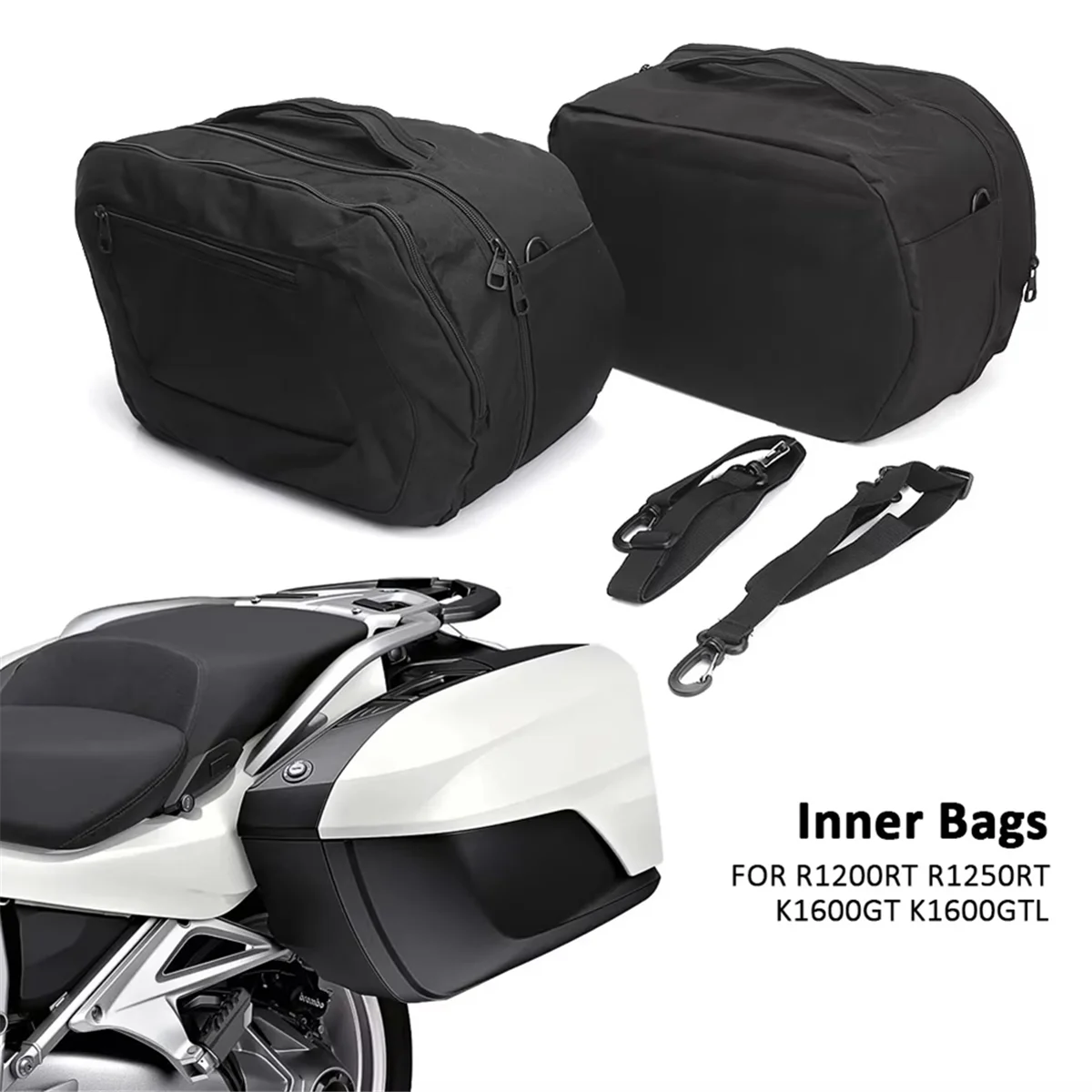 B78B-오토바이 액세서리 상자 BMW K1600GT K1600GTL K 1600 GT GTL R1200RT R1250RT 사이드 케이스 라이너 가방 용 내부 가방