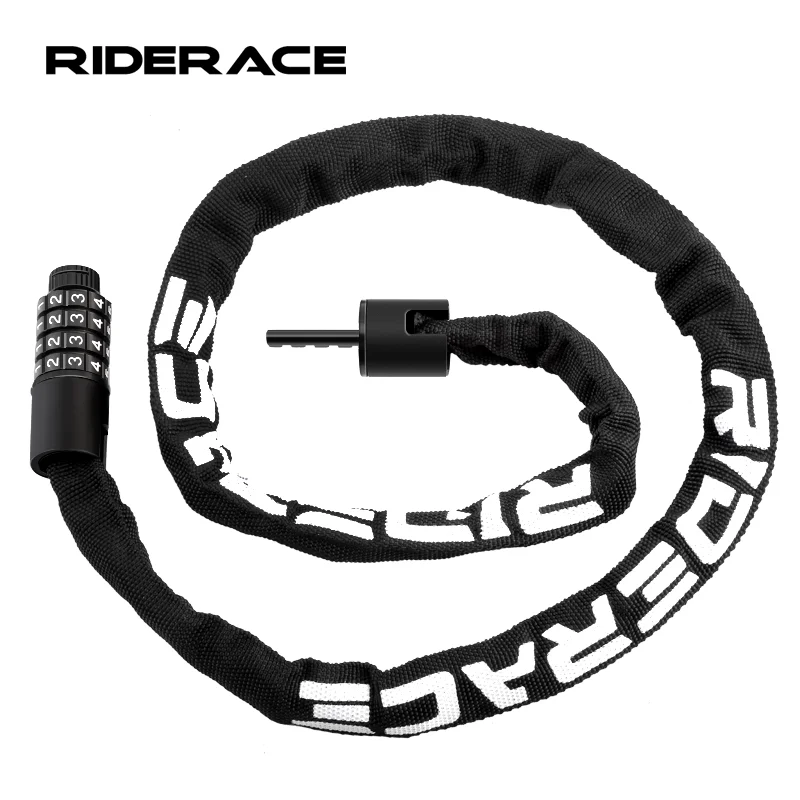 Bicycle Chain Lock Anti-Theft High Security Reinforced Bike Lock For Scooter Electric E-Bike Motorcycle Cycling Accessories