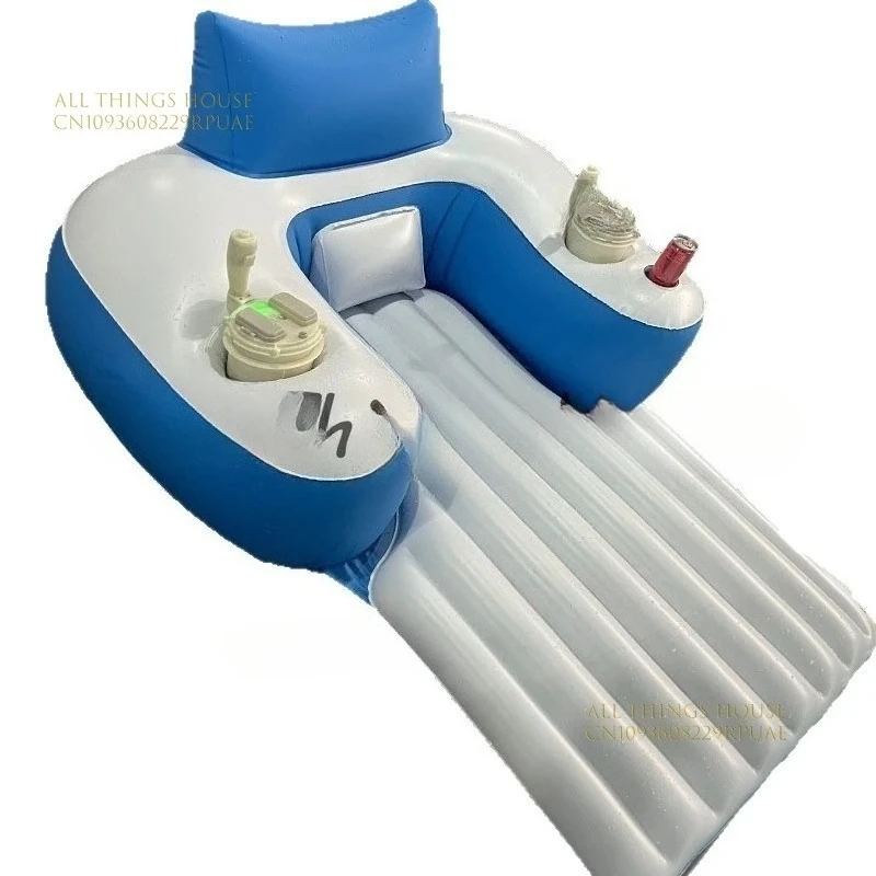 Lake Toy Adults or Lightweight Durable Motorized Inflatable Lounger Hammock Raft Pool