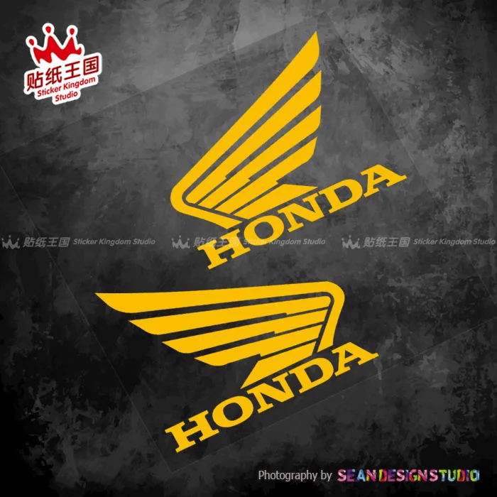 1 pair For Honda CBR1000 CBR600RR CBR650R CB1000R CB1100 CB650F CBR300R VFR1200 motorcycle Waterproof Reflective Stickers 05