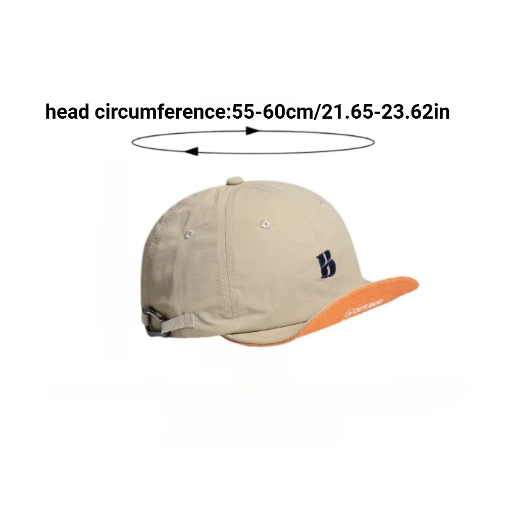 Vintage Running Baseball Cap for Men Women, Quick Dry Fabric with Embroidery Letter Design, Perfect for Outdoor Casual Sports