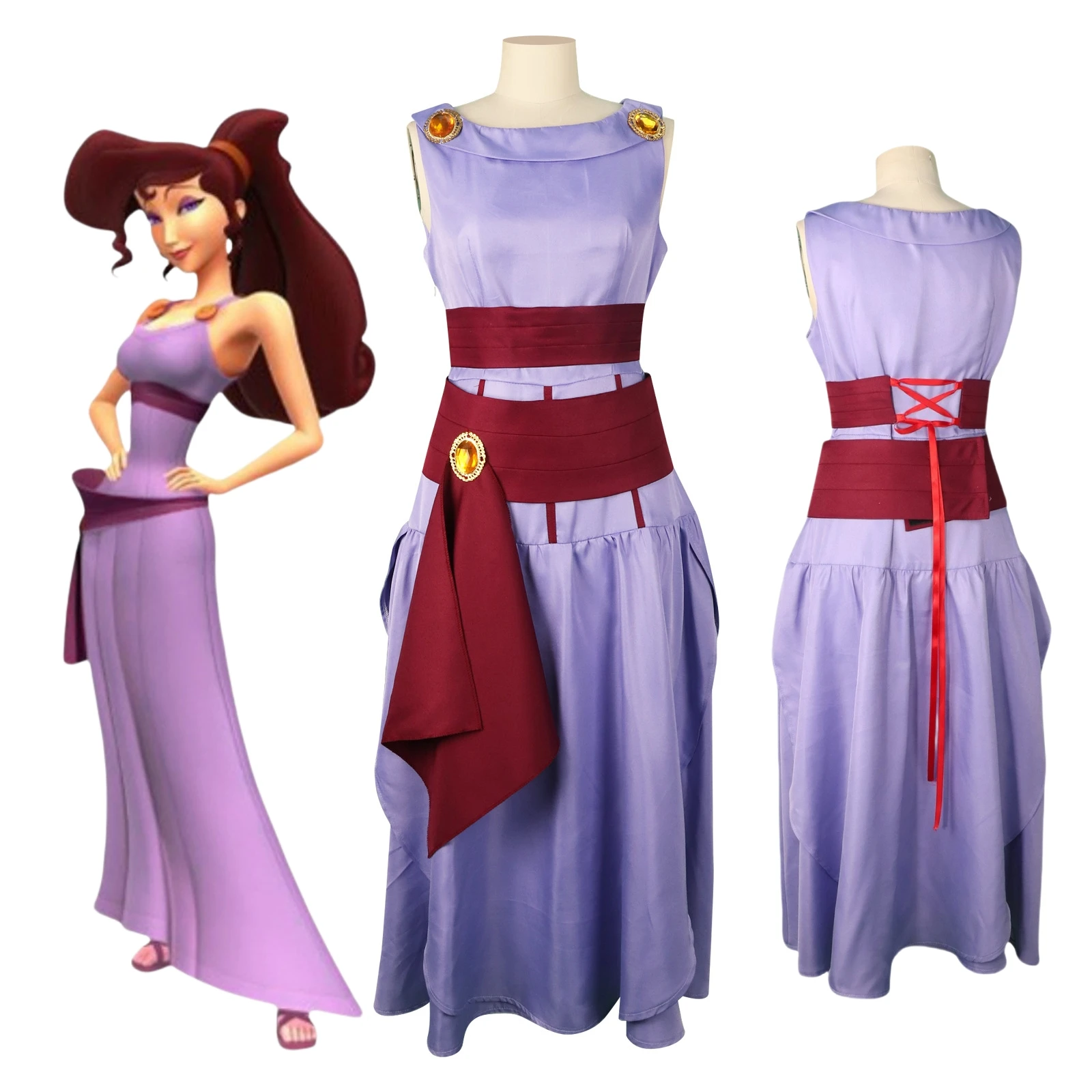 Megara Cosplay Anime Costume Cosplay Costumes Uniforms Dresses Suits