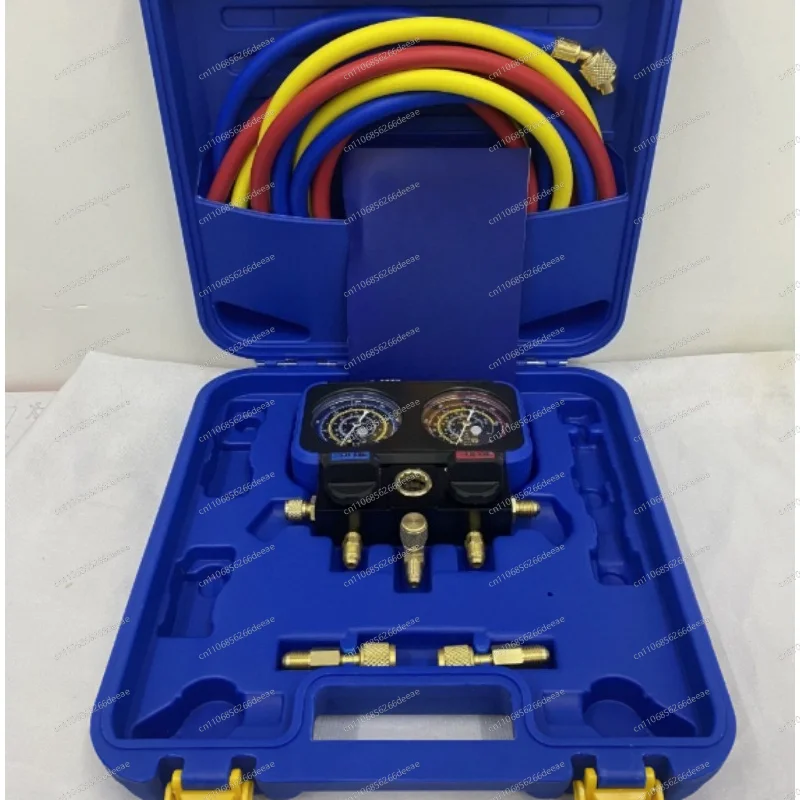 

1234YF AC Refrigerant Diagnostic Kit – Pressure Gauge Set for Automotive Air Conditioning System Service & Charging
