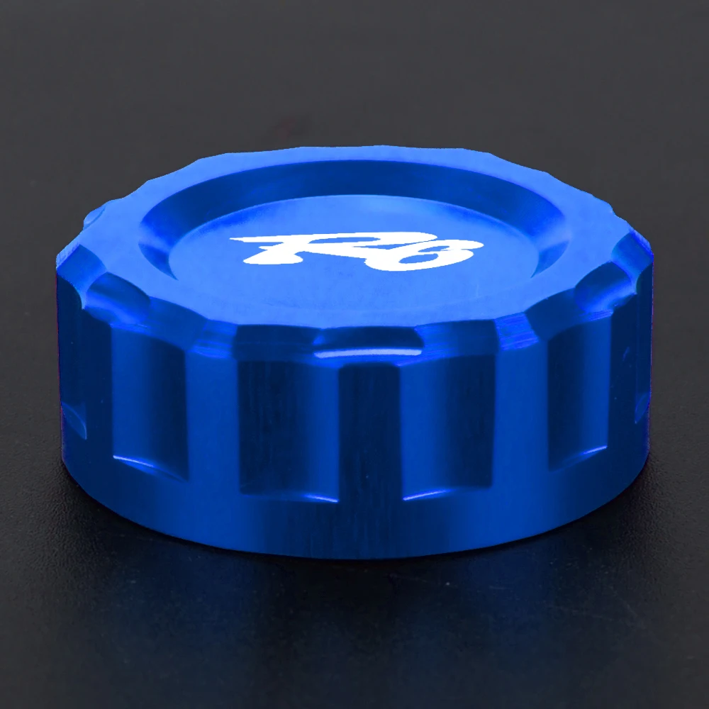 

FOR YAMAHA YZFR6 yzfR6 YZFR6S 1999-2020 2024 2025 2023 2022 2021 Motorcycle Rear Brake Fluid Cylinder Master Reservoir Cover Cap