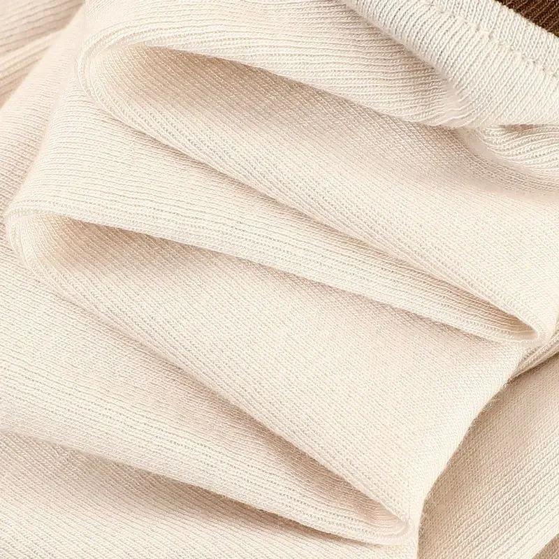 Dralon MockNeck Dieptepunt T-shirts Lange mouwen Herfst Winter Warme T-shirts Dikke fleece T-shirts passen allemaal bij elkaar