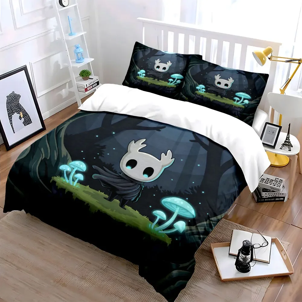 Cartoon Forest Adventure Decor Set Soft Comfortable Duvet Cover Bedding Set Included 1*Duvet Cover & 2*Pillowcases, gift