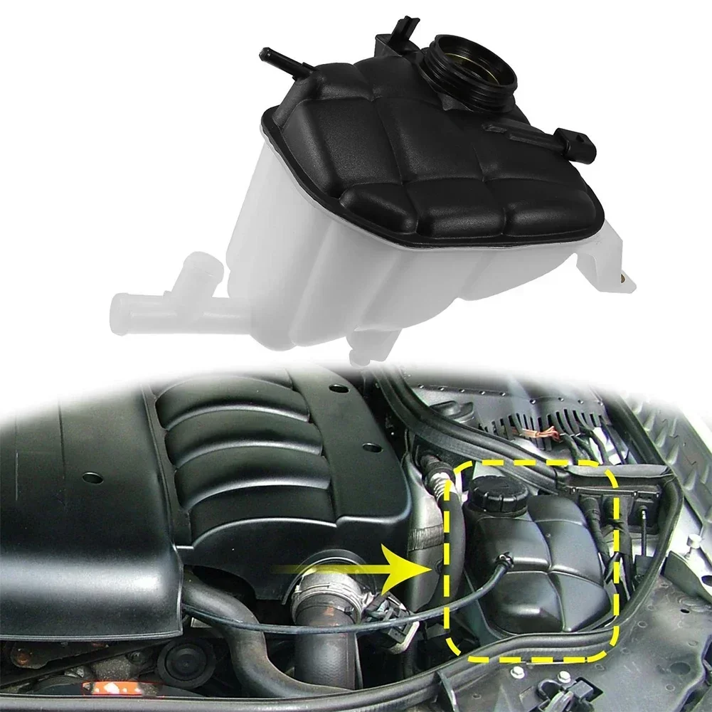 Contenitore di troppopieno del liquido di raffreddamento del radiatore automatico per Mercedes per Benz W164 X164 06-16 1645000049 , 603-256 Sistema di raffreddamento del serbatoio di espansione