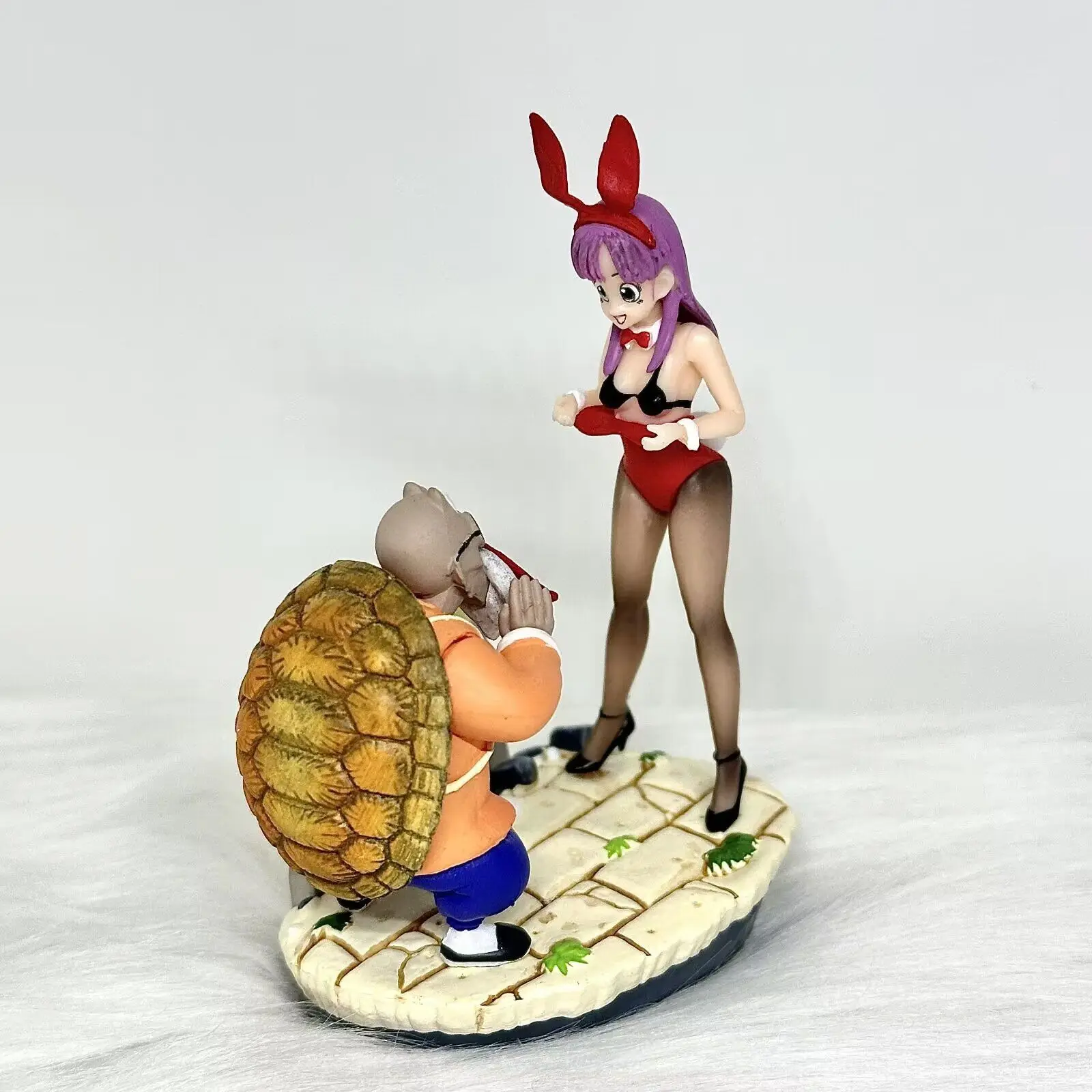 Anime Dragon Ball Figuras, Mestre Kame, Son Goku, Bulma, Estatuetas, Estátua, modelo boneca, Kids Brinquedos, Fans Ornamento, Presentes, Novo, 10cm