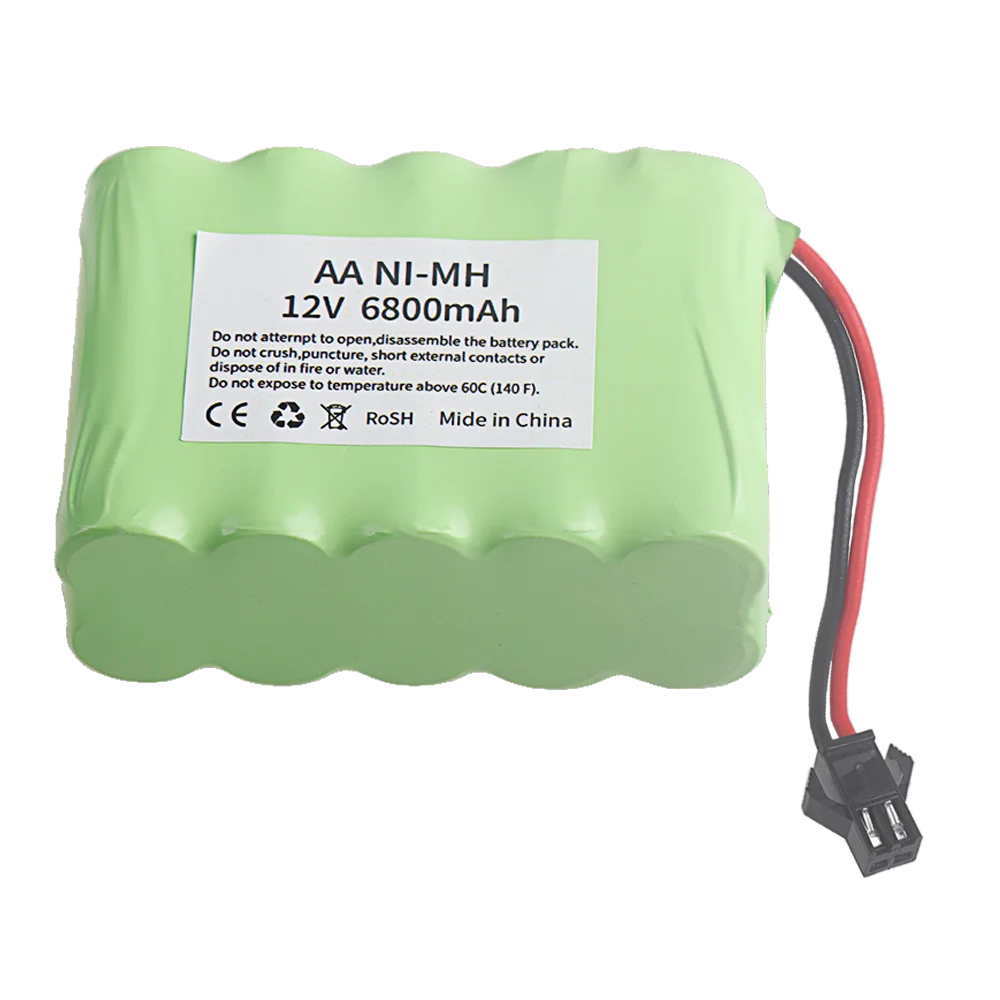 12V 6800mAh NiMH Battery For Rc toy Car Tank Train Robot Boat Gun Ni-MH AA 3000mah 12V Rechargeable Battery