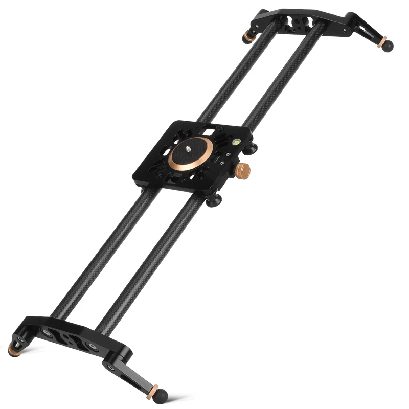 QZSD High Quality Professional Carbon Fiber Camera Slider 80m -120cm for SLR Camera Shooting Camera Stabilizer