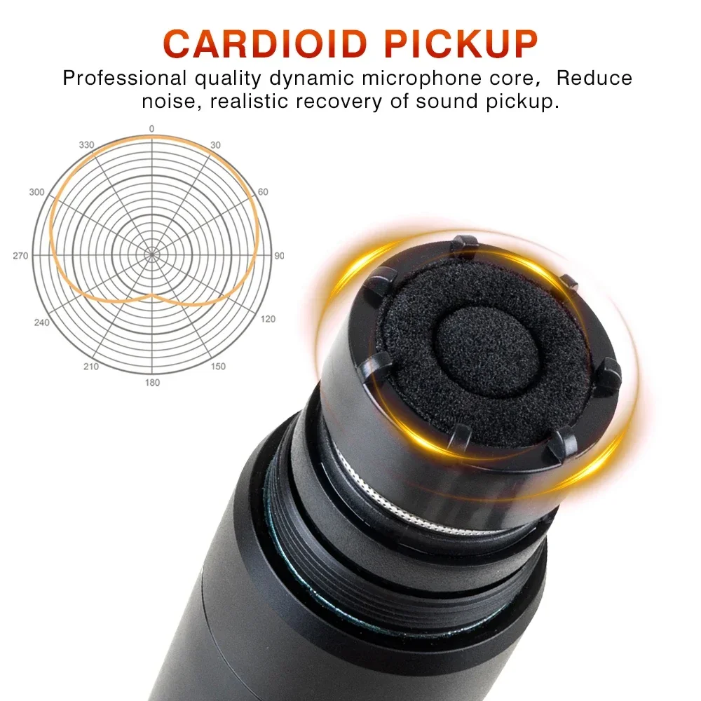 

Voxfull EM400 Wireless Microphone 4-channel Wireless Microphone Karaoke Microphone