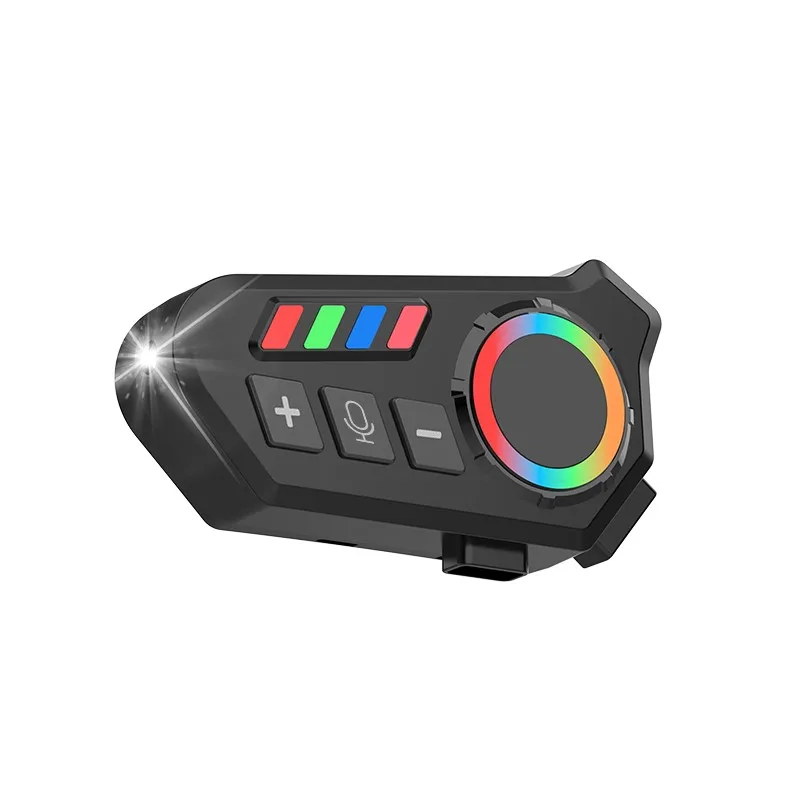 2-in-1 Motorcycle Helmet Bluetooth Headset - usage example