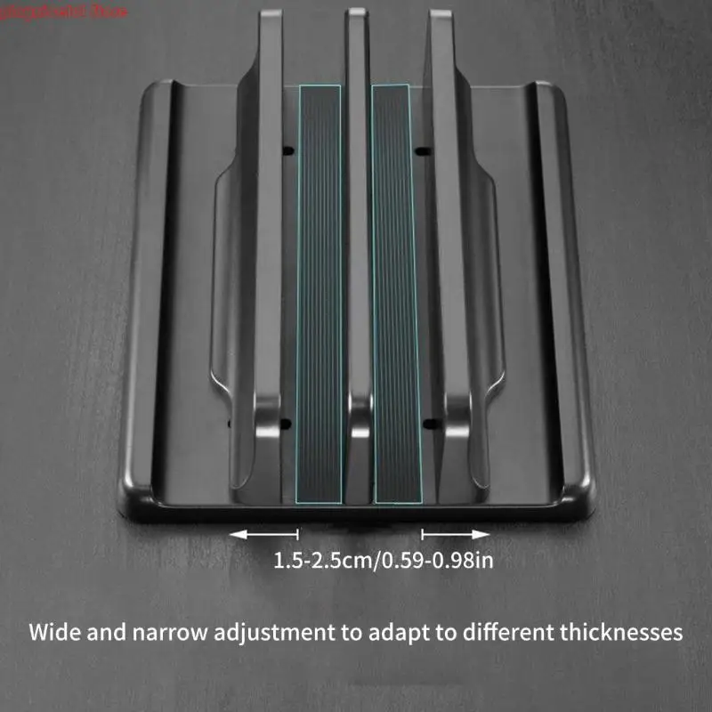 E8BA 데스크탑 스탠드 홀더 조절 가능한 도크 수직 저장 도크 공간 저장 홀더