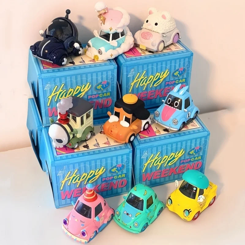 Happy Weekend Serie Box Actie Speelgoed Verjaardag Kid Cadeau Schattige Speelgoeddoos Anime Model Speelgoed Cadeau