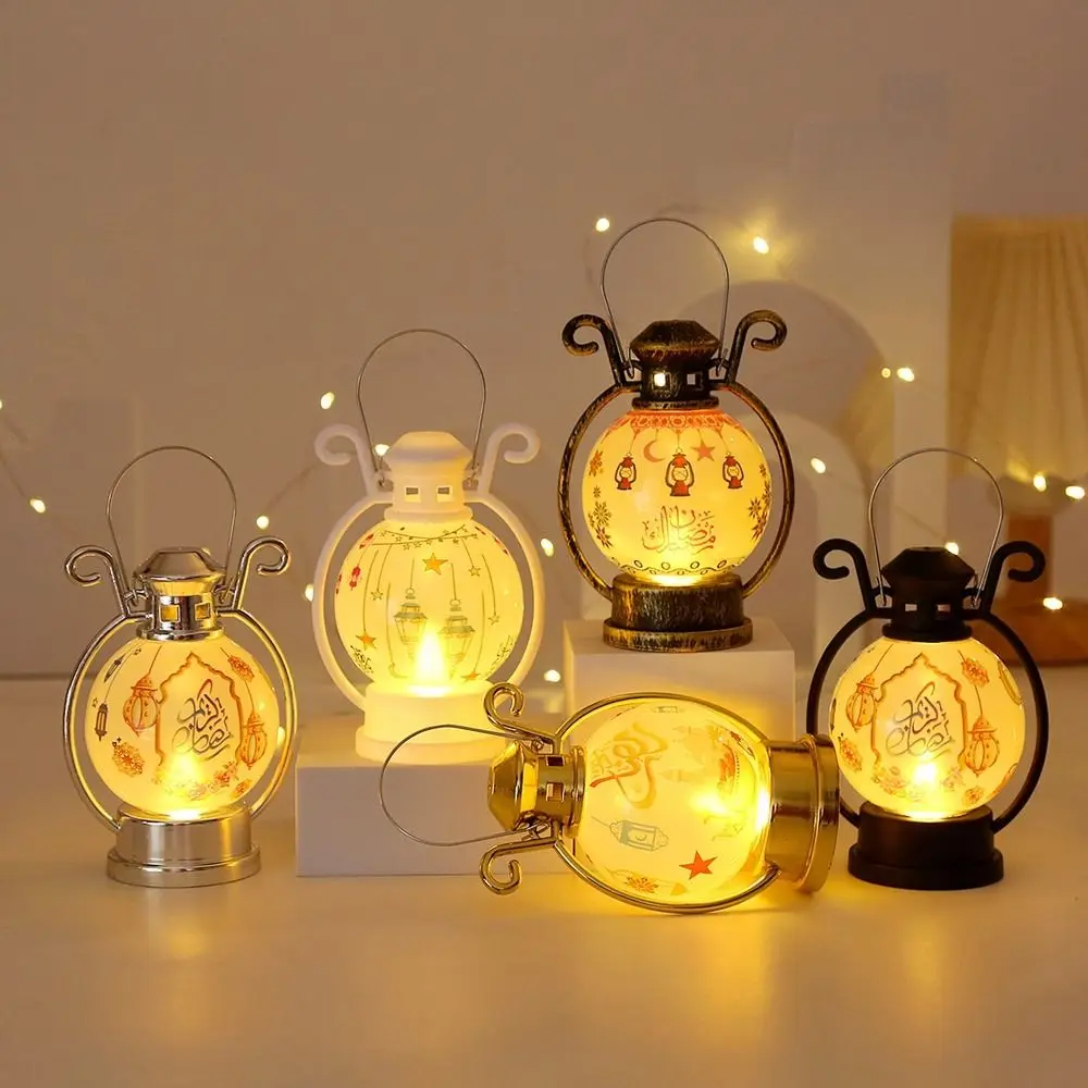 

DIY Crafts Ramadan LED Oil Lamp Home Decorations Decorative ornaments LED Lantern Light Party Supplies Festival