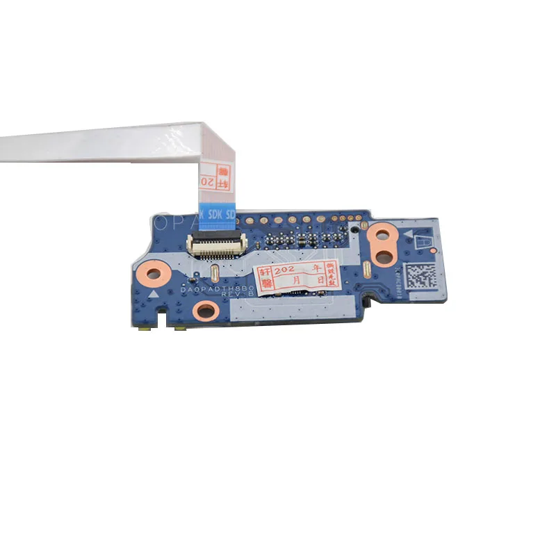 Power Button SD Board With Flex Cable For HP 14s-dq DA0PADTH8B0