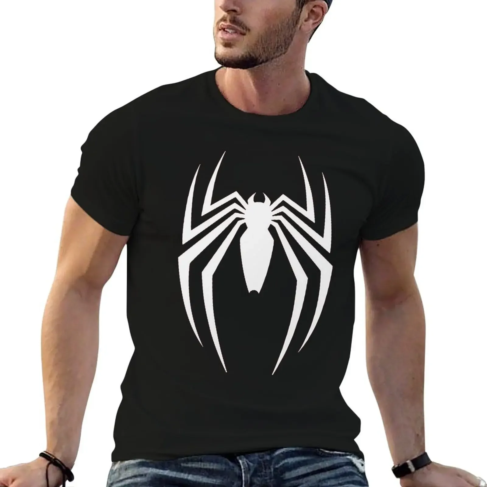 

Spider T-Shirt vintage anime shirt Aesthetic clothing anime clothes t shirts for men pack