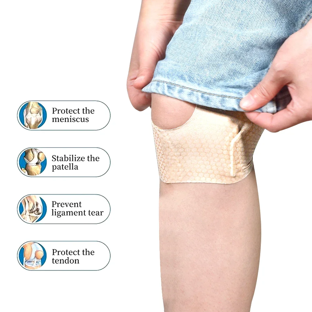 

1pcs Ultra-Thin Knee Brace with Gel Patella Pad & Dual Stabilizers – Arthritis Pain Relief & Joint Support – Lightweight for Run